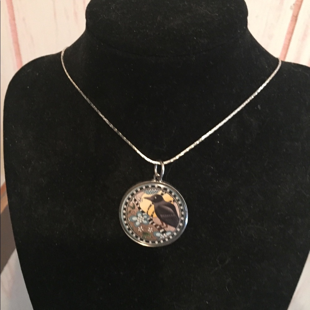 Poe Raven necklace